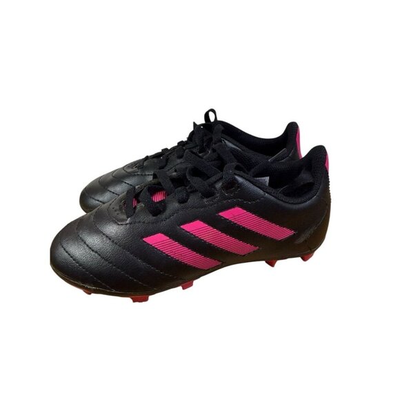 Adidas Goletto Pink Black Unisex Kids Size 12K Soccer Cleats - Picture 9 of 9